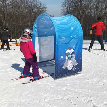 Ski Through Tunnels - Single with Reinforced Full Colour Jersey Mesh Cover