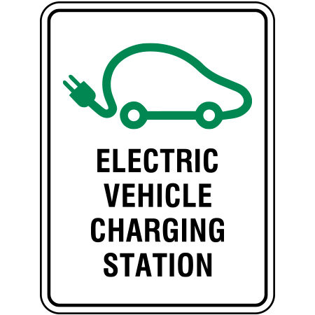 S600 Electric Vehicle Charging Station 18" x 24"