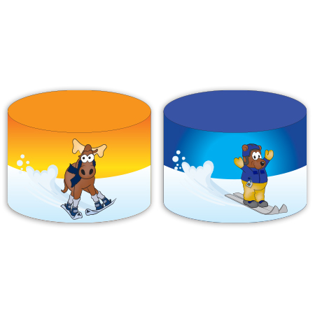 Foam Circle Seat 18" x 18" Medium/Standard with Characters
