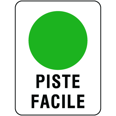 H100 FR Piste facile 18" x 24"