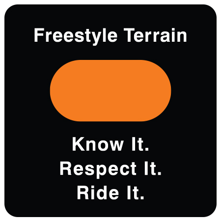 T20 Know it. Respect it. Ride it. 24" x 24"