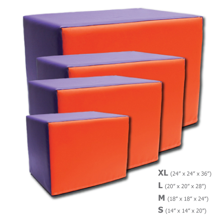 Kids Foam Rectangle Block 20" x 28" Large