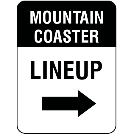 R605 Mountain Coaster Lineup 18" x 24"