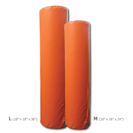 Kids Foam Cylinder Block 16" x 16" x 24" Medium/Standard