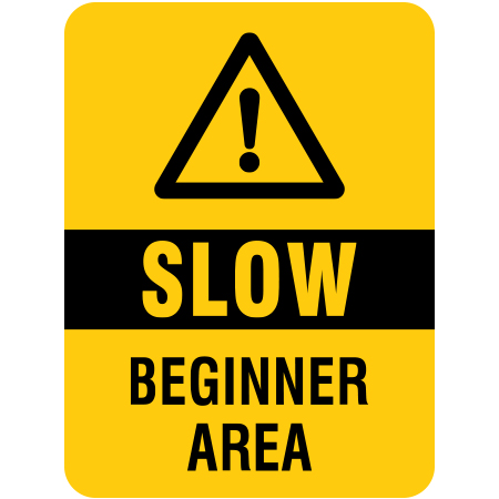 H104 Slow - Beginner Area 18" x 24"
