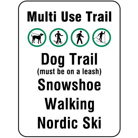 W208 Multi Use Trail 18" x 24"