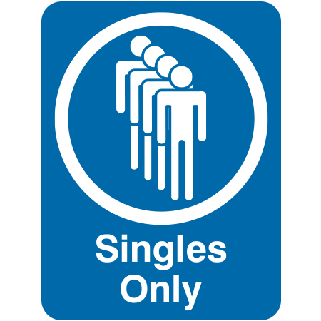L121 Singles Only 18" x 24"
