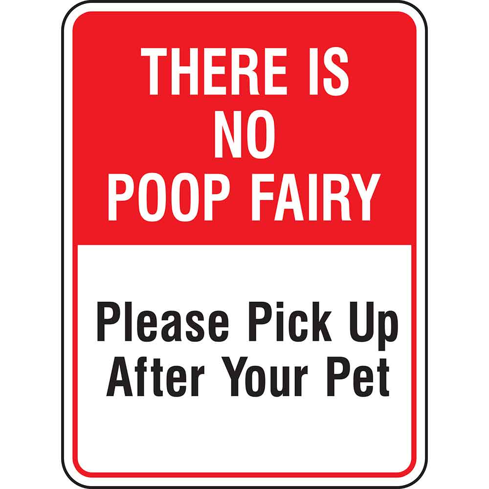 S251 There Is No Poop Fairy... 18" x 24"