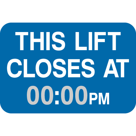 L219 This Lift Closes At 18" x 12"