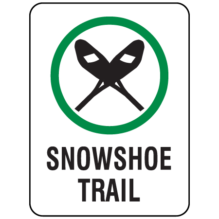W202 Snowshoe Trail 18" x 24"