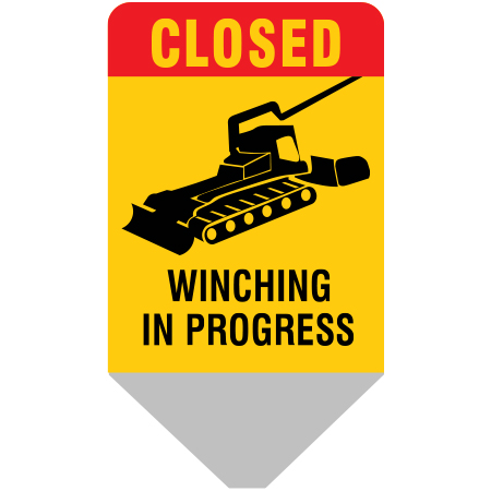 H505 Closed - Winching in Progress 18" x 31"