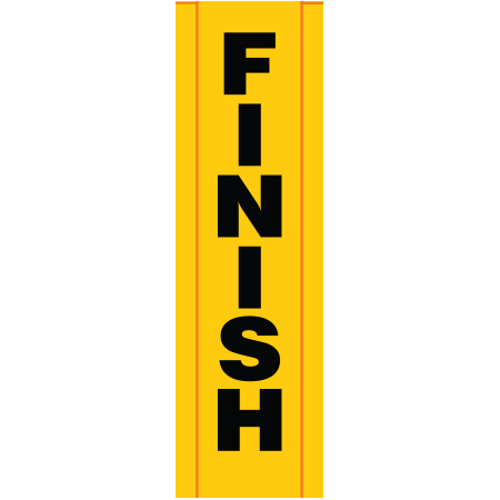 BV06 Finish - Yellow Banner Vertical 18" x 60"