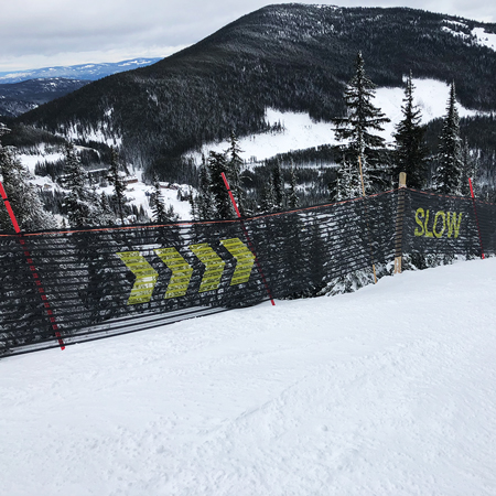 Event Fence Black