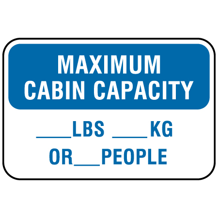 A22 Maximum Cabin Capacity 18" x 12"