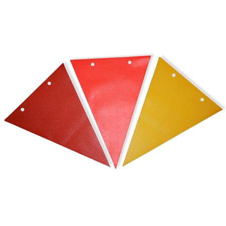 Vinyl Triangle Rope Markers