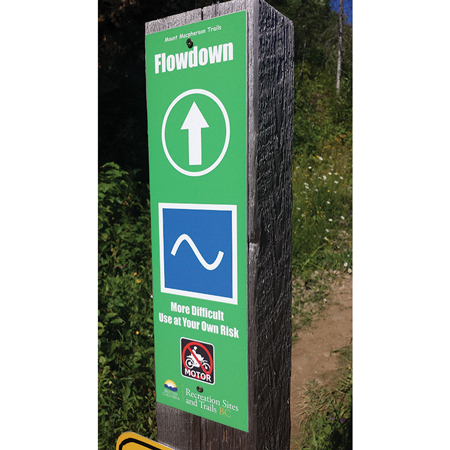 Custom Trail Markers