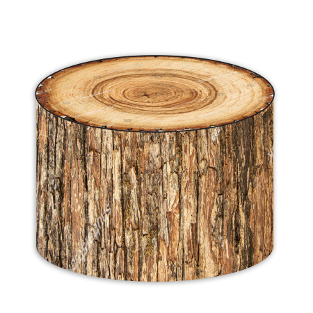 Foam Tree Stump Circle Seat 18" x 18"