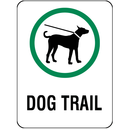 W207 Dog Trail 18" x 24"