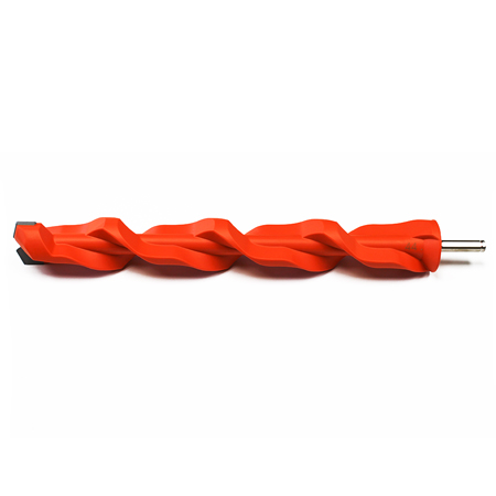 Orange Fox Plastic Drill Bits 44 mm x 390 mm