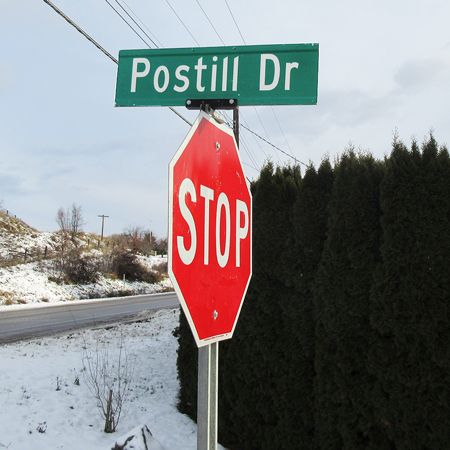 Street Sign - Extruded Style