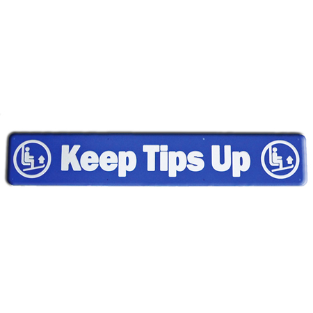 Keep Tips Up Polyethylene Panel