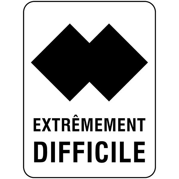 H102B FR Extrémement difficile 18" x 24"