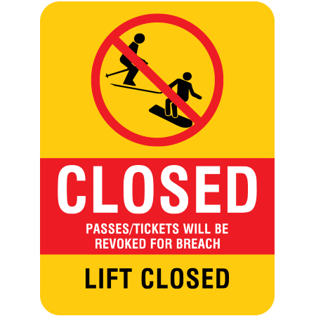 H311 Closed - Lift Closed 18" x 24"