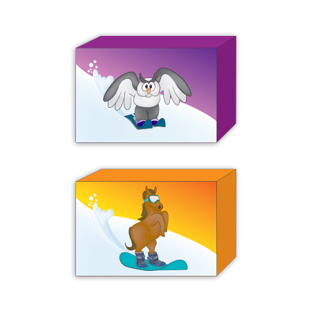 Foam Rectangle Block 18" x 24" Medium/Standard with Characters