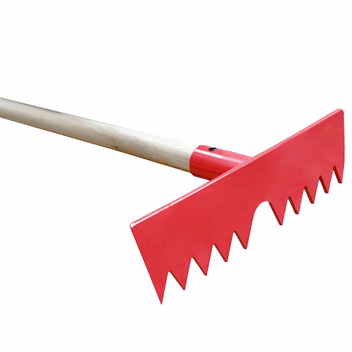Porcupine Rake by Shapeshifter Tool Co. - 55" Round Ash Handle