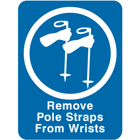 Z03 Remove Pole Straps From Wrists 18" x 24"