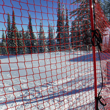 B-Net Fencing with Poles