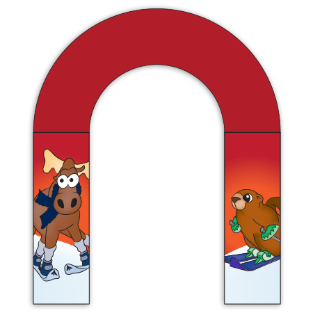 Kids Foam Arches with Characters.. Click to expand image