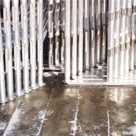 Aluminum Gate Replacement Foot - Weld on Style - Disc Foot.. Click to expand image