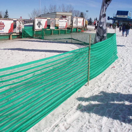 Event Fence Green 46"x 150'.. Click to expand image