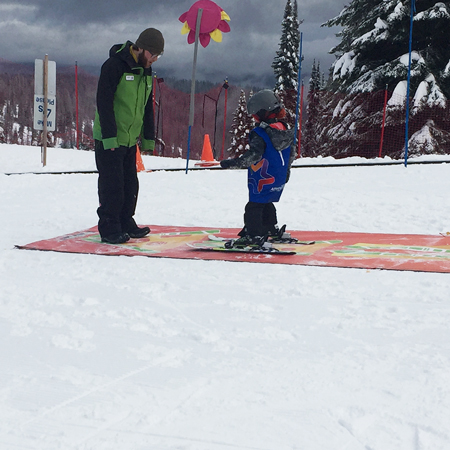Kids ski learning mats.. Click to expand image