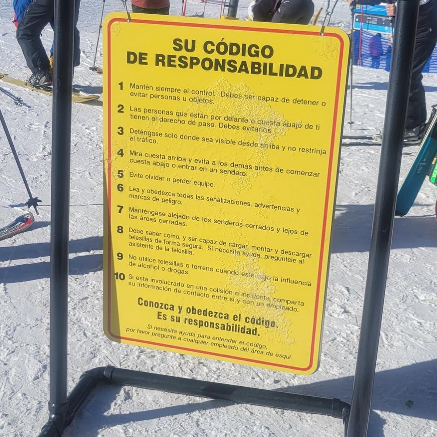 H6042 Your Responsibility Code - Spanish. Click to expand image