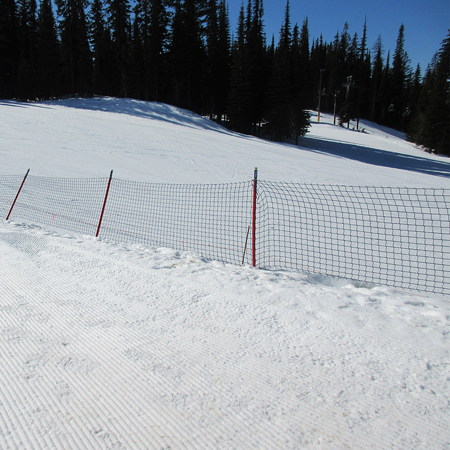 Pop Fence 44" x 100' with 11 Composite Poles - Blue.. Click to expand image