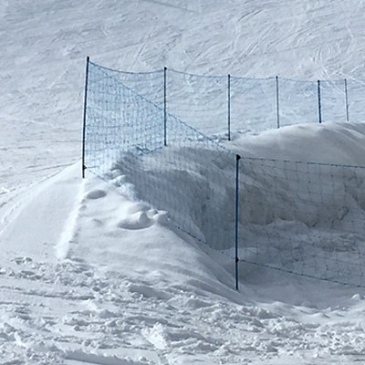 C Net on snow. Click to expand image