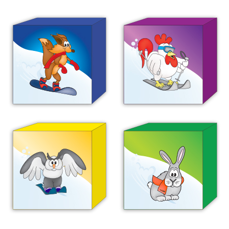 Kids Foam Square Block 18" x 18" Medium/Standard.. Click to expand image