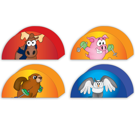 Kids Foam Half Circle Block 17" x 34" x 14" Medium/Standard.. Click to expand image