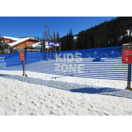 Event Fence Blue 46"x 150'.. Click to expand image