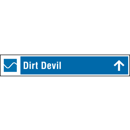 B101 36 x 6, Blue Mountain Bike Trail Sign, Run Name with Arrow, coroplast and 12 gauge sign grade aluminum sheeted with top quality, high performance print* or vinyl graphics, direct people in all trail systems, technical, cross-country, freeride, downhill, professional, difficulty levels, choose your symbol, custom, mountain bike risk and liability, safety, summer, trail, downhill.. Click to expand image