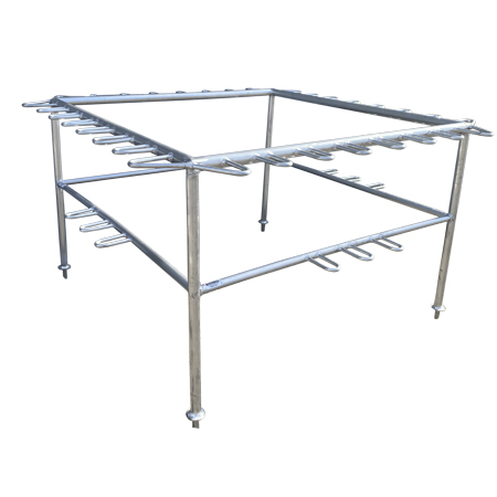 Aluminum 5' Square Ski/Board Rack.