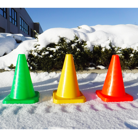 12" Polyurethane Traffic Cones.. Click to expand image