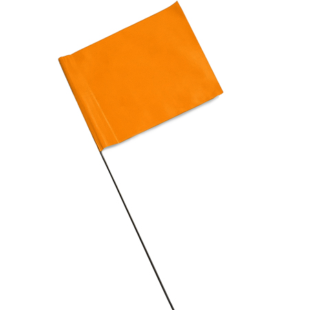 Feature Markers - 5" x 4" flag on a 23" stake.. Click to expand image
