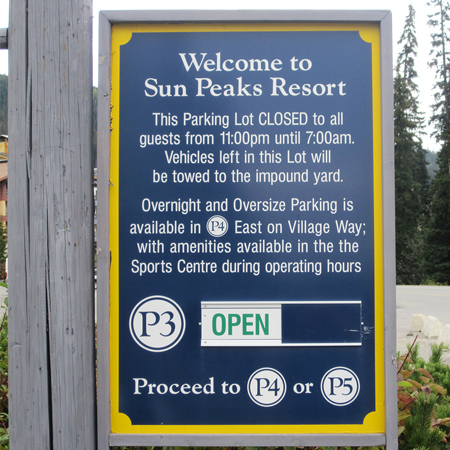 Design a complete package of parking and way-finding signs or match existing signs. Available in a variety of durable and easy-to-change options - Inter-Mtn. Enterprises.. Click to expand image