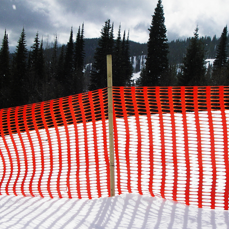 Nordic II Plus Fence 48" x 100' Orange.. Click to expand image