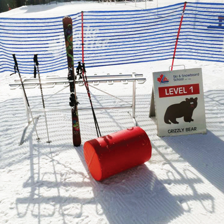 Standard Kids Ski Racks.. Click to expand image