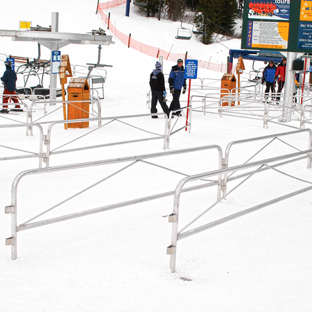Aluminum Maze Gates 3' x 10'.. Click to expand image