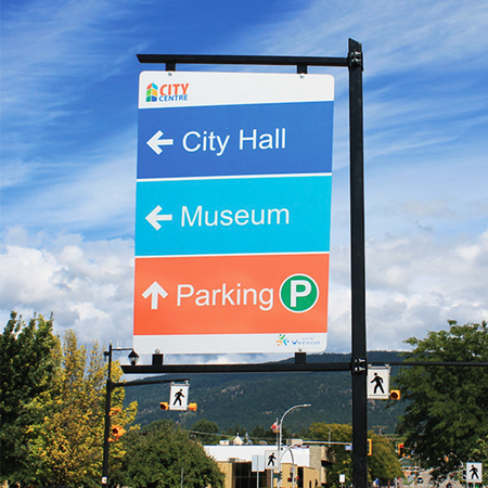 Street Sign extruded style, Double Sided Sheeted with Engineer grade reflective and cut vinyl letters with various street names - Custom style, height and length.. Click to expand image